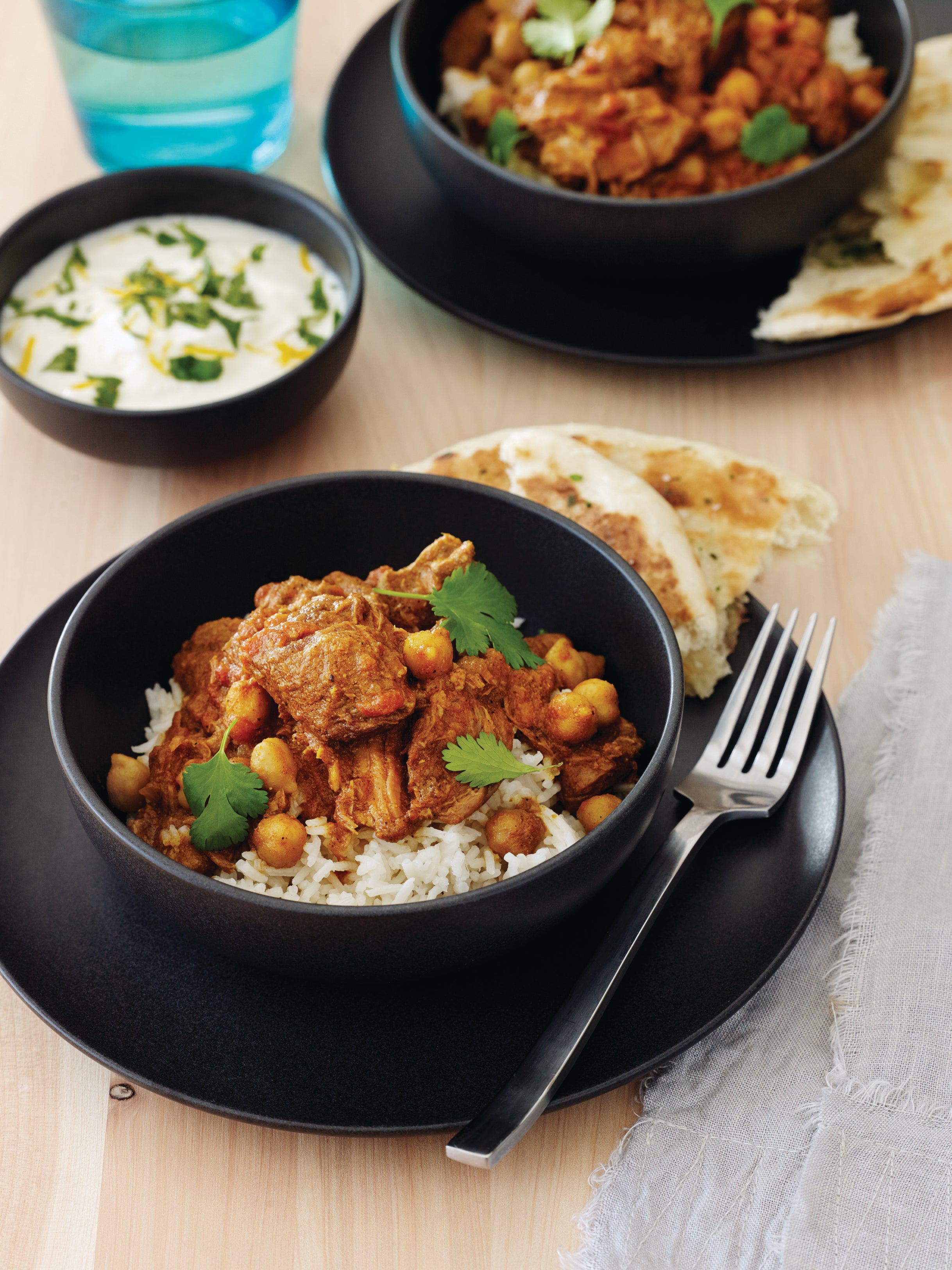 Indian-Spiced Lamb & Chickpea Curry