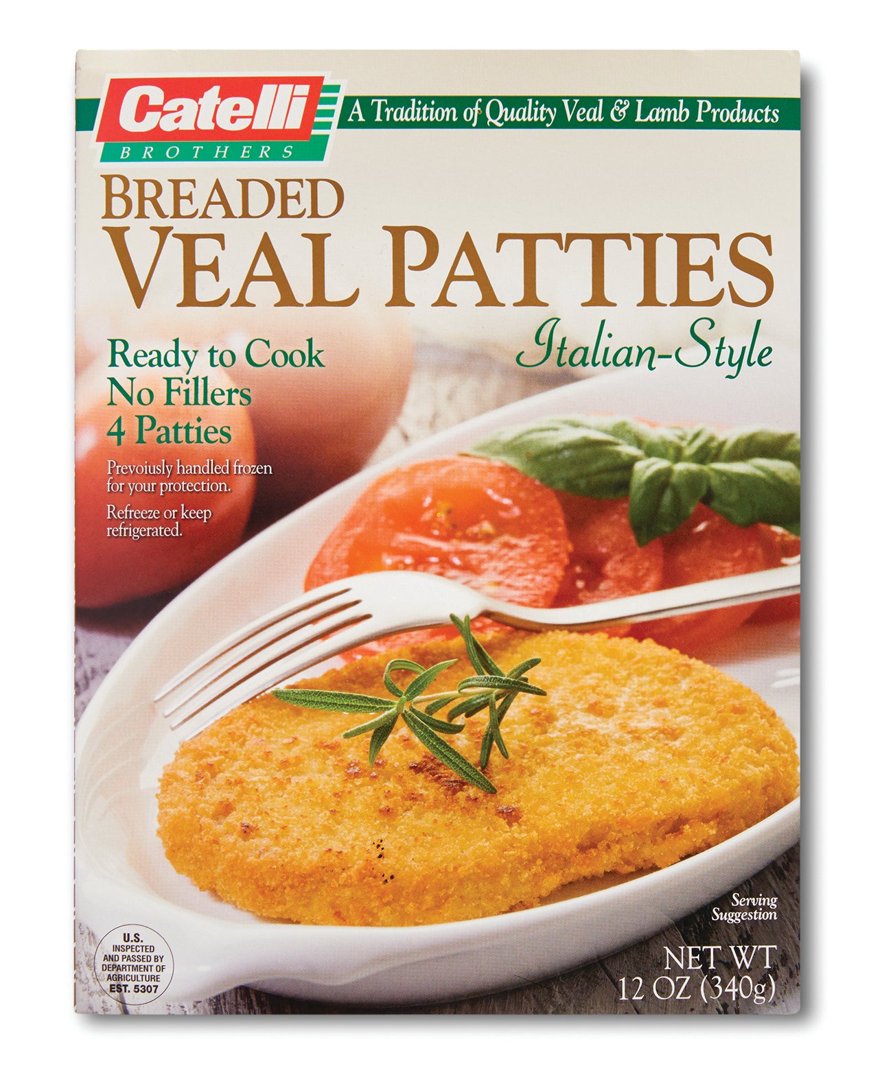 Breaded Veal Patties