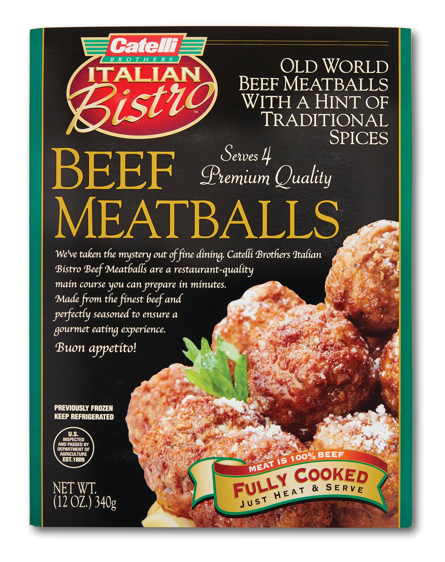 Italian Bistro Beef Meatballs