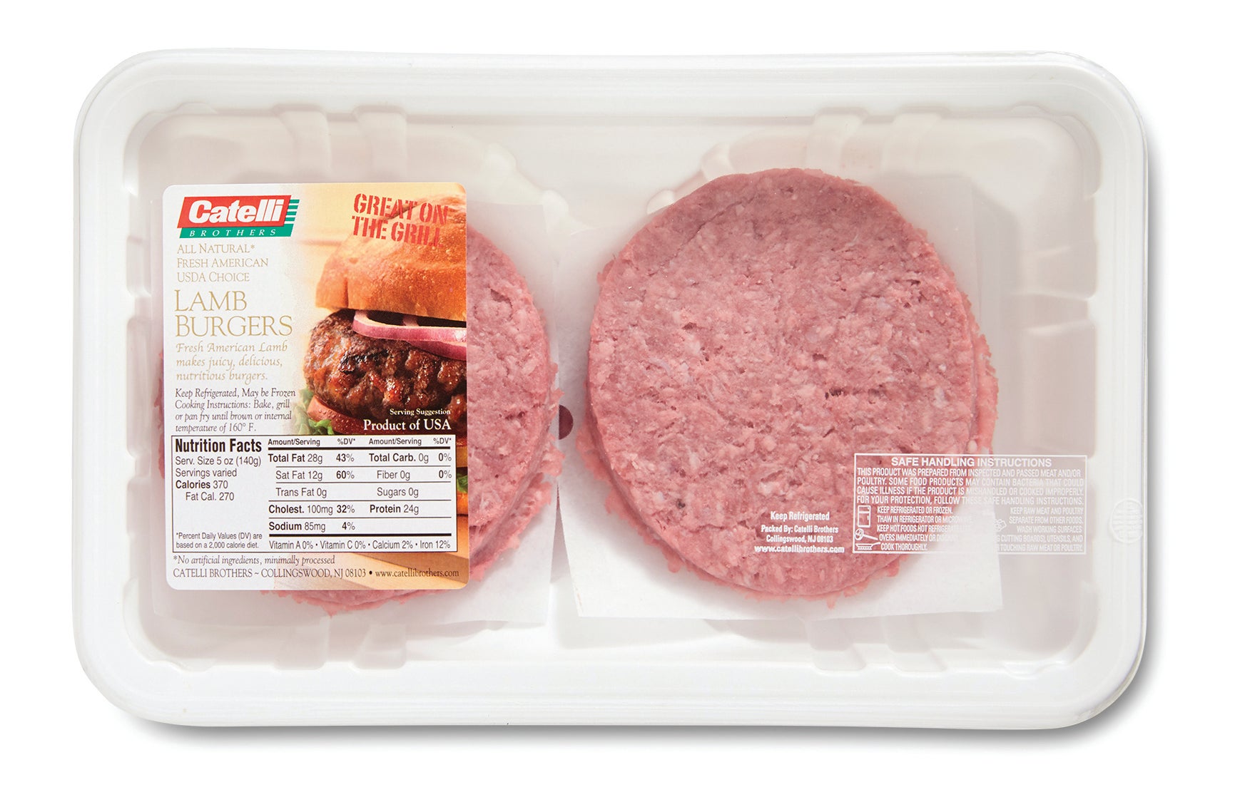 Lamb Burgers