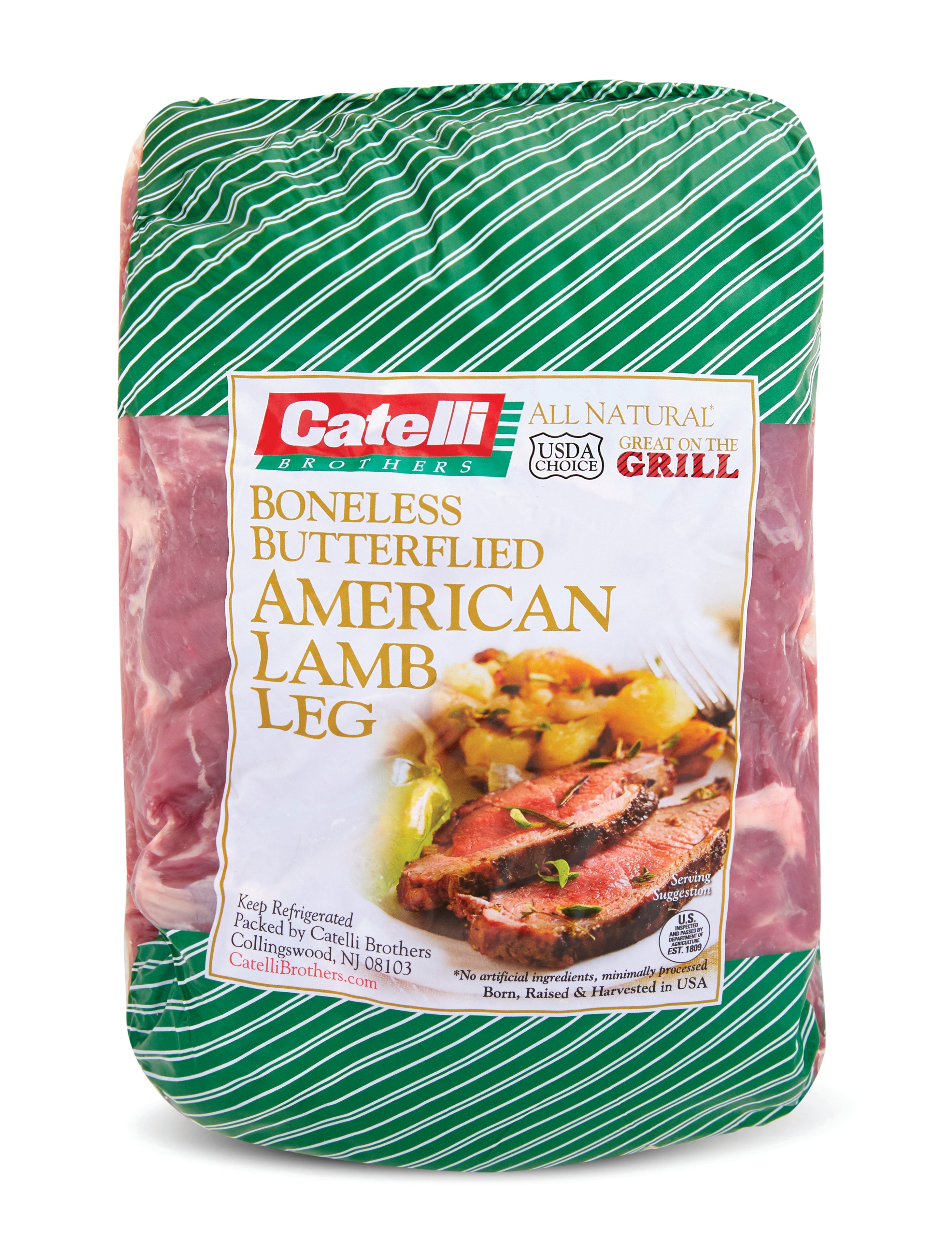 Lamb Leg Boneless Butterflied