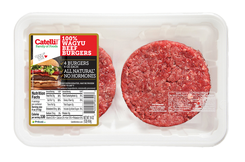All Natural 100% Wagyu Ground Beef Burgers