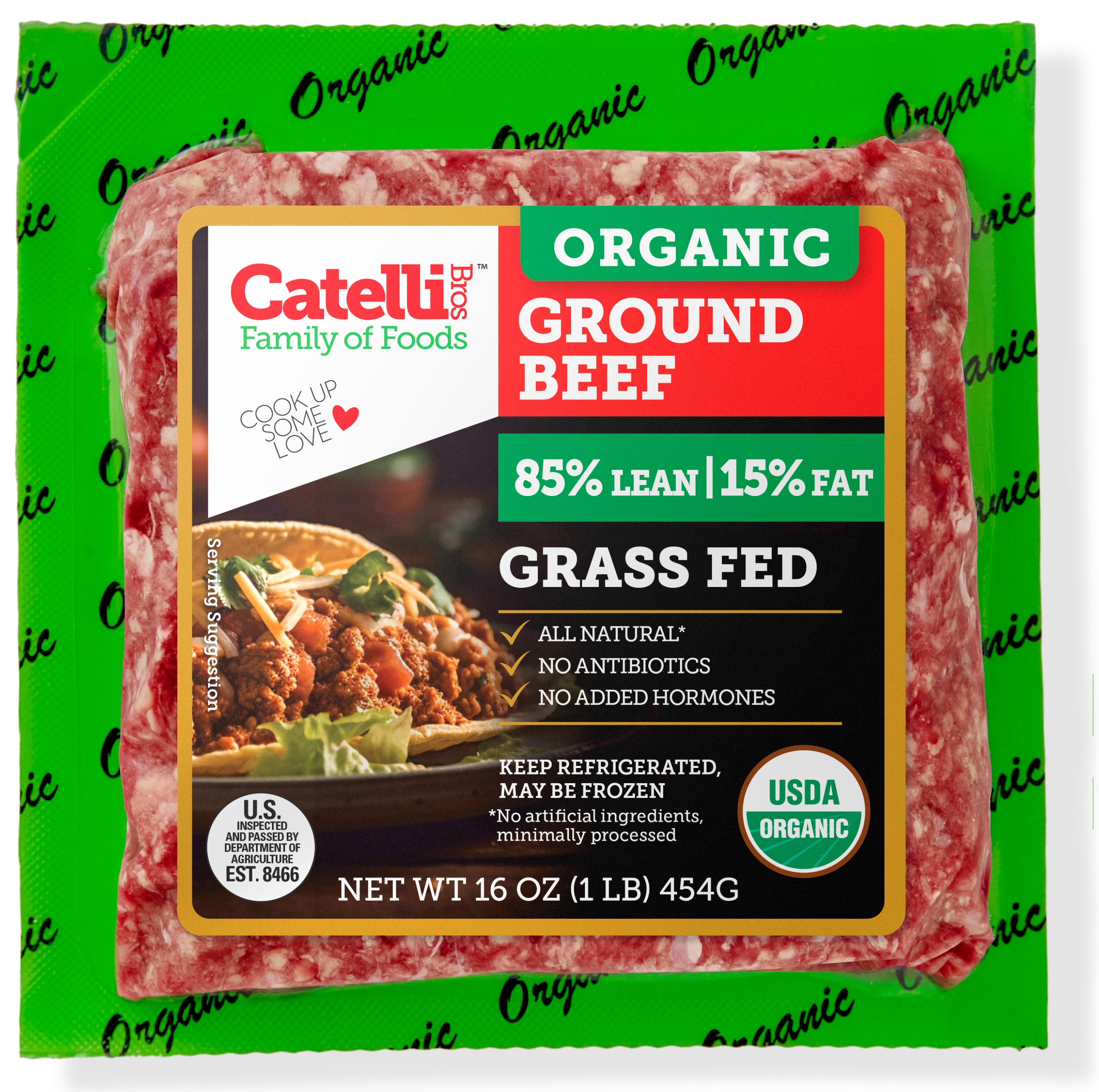Organic Grass-Fed Ground Beef