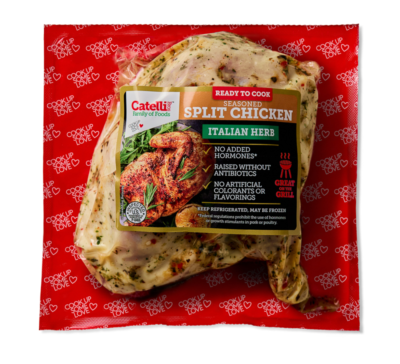 Seasoned Split Chicken Italian Herb