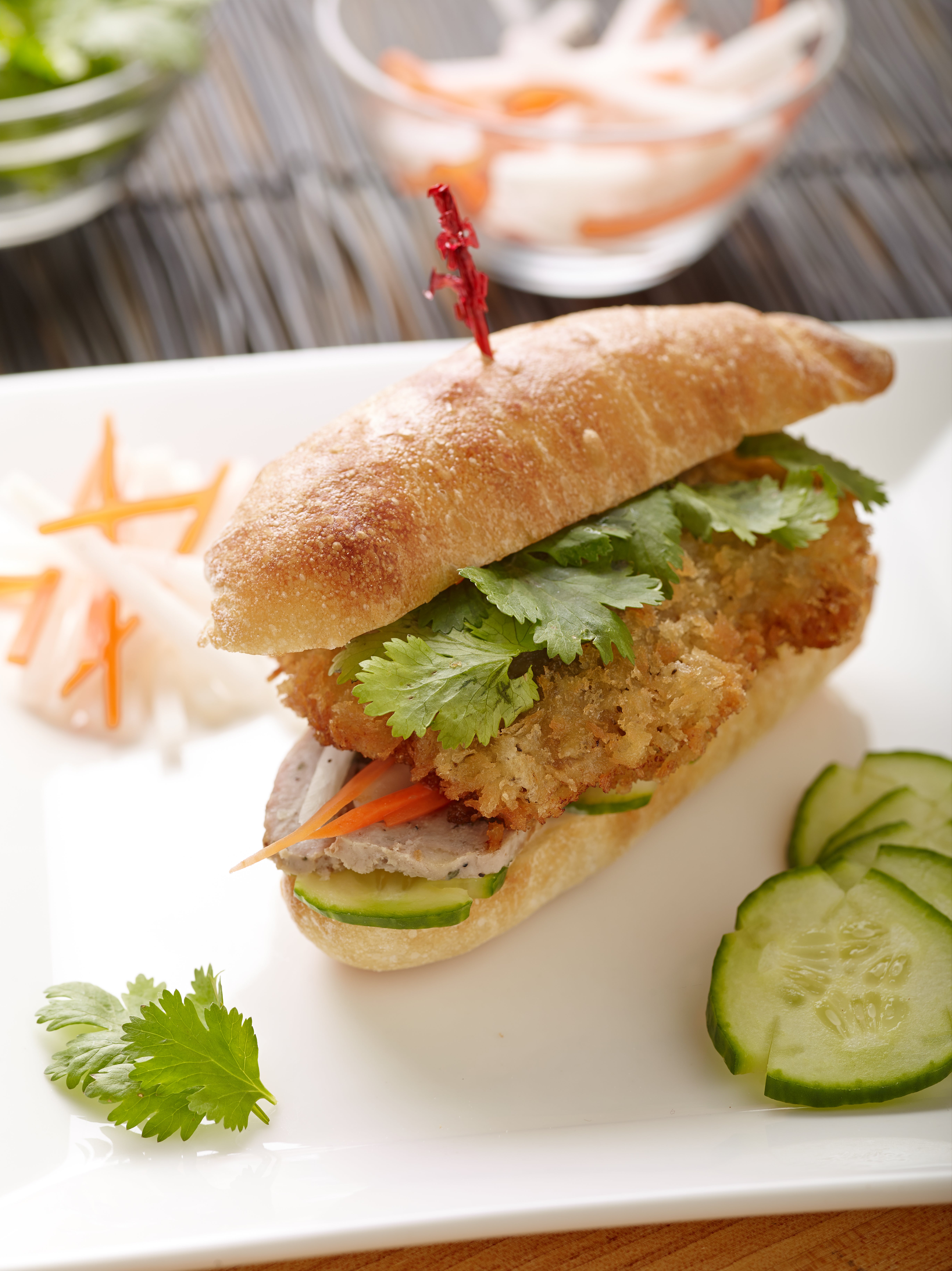 Veal Banh Mi Sandwich