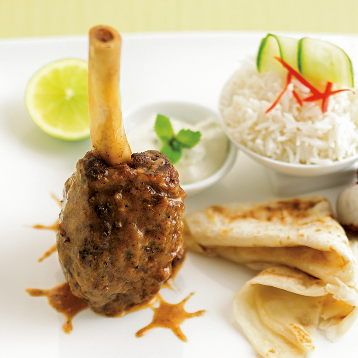 Persian “Rogan Josh” Lamb Shanks