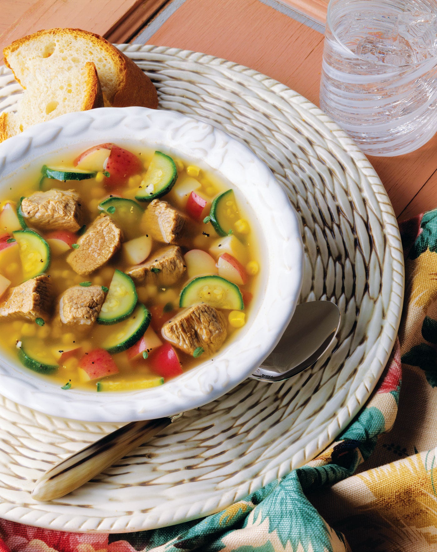 Veal & Vegetable Soup