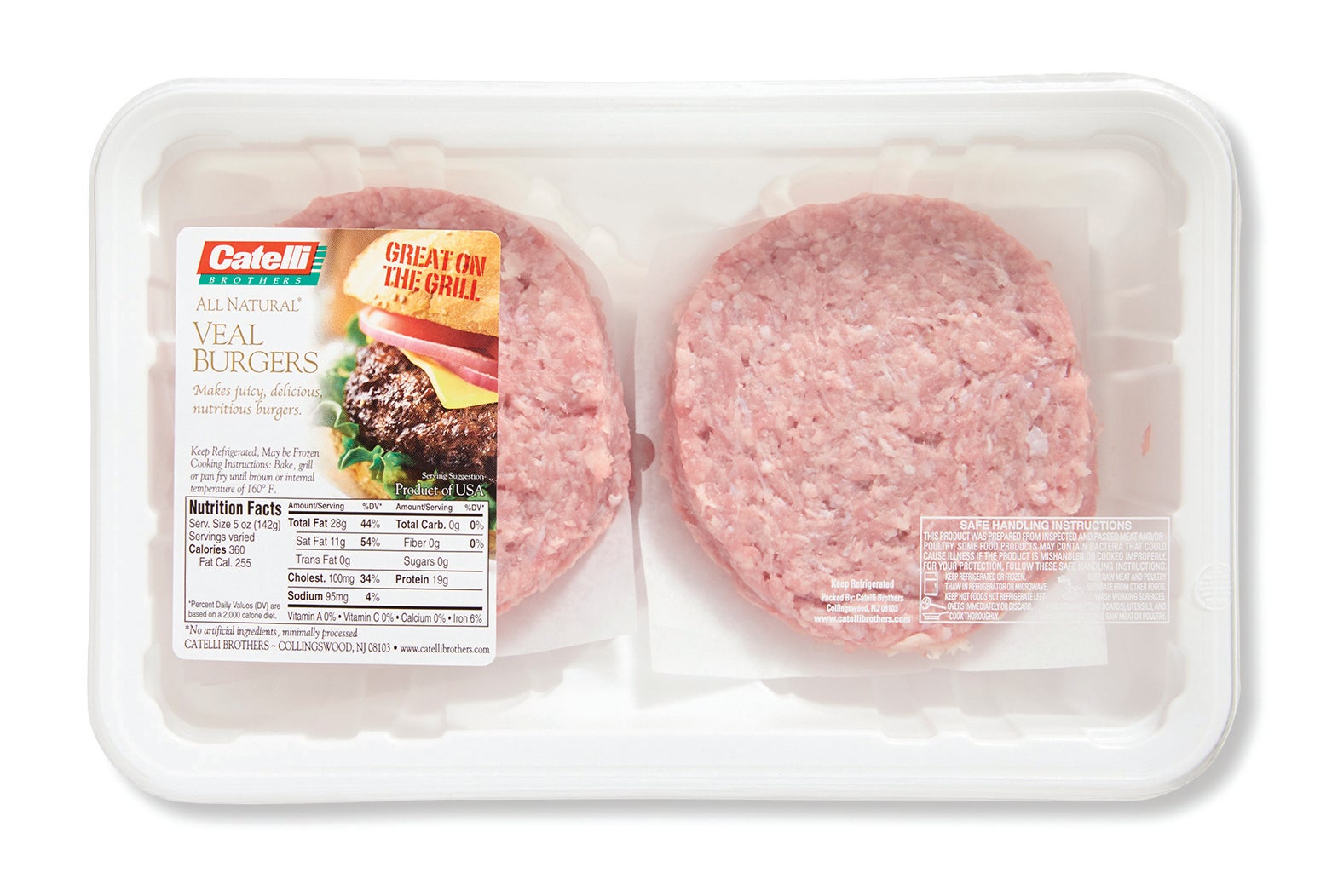 Veal Burgers